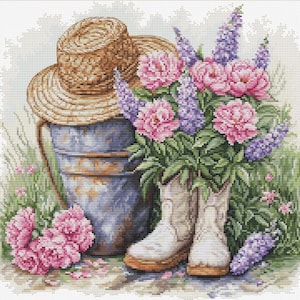 Cross Stitch Kit Luca-S - Garden Decor, B7036