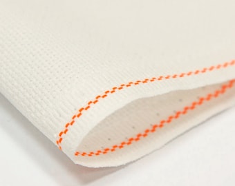 Aida 14 Ct. Zweigart, Color 101, Needlework Fabric, Cross Stitch Canvas, 100% Cotton