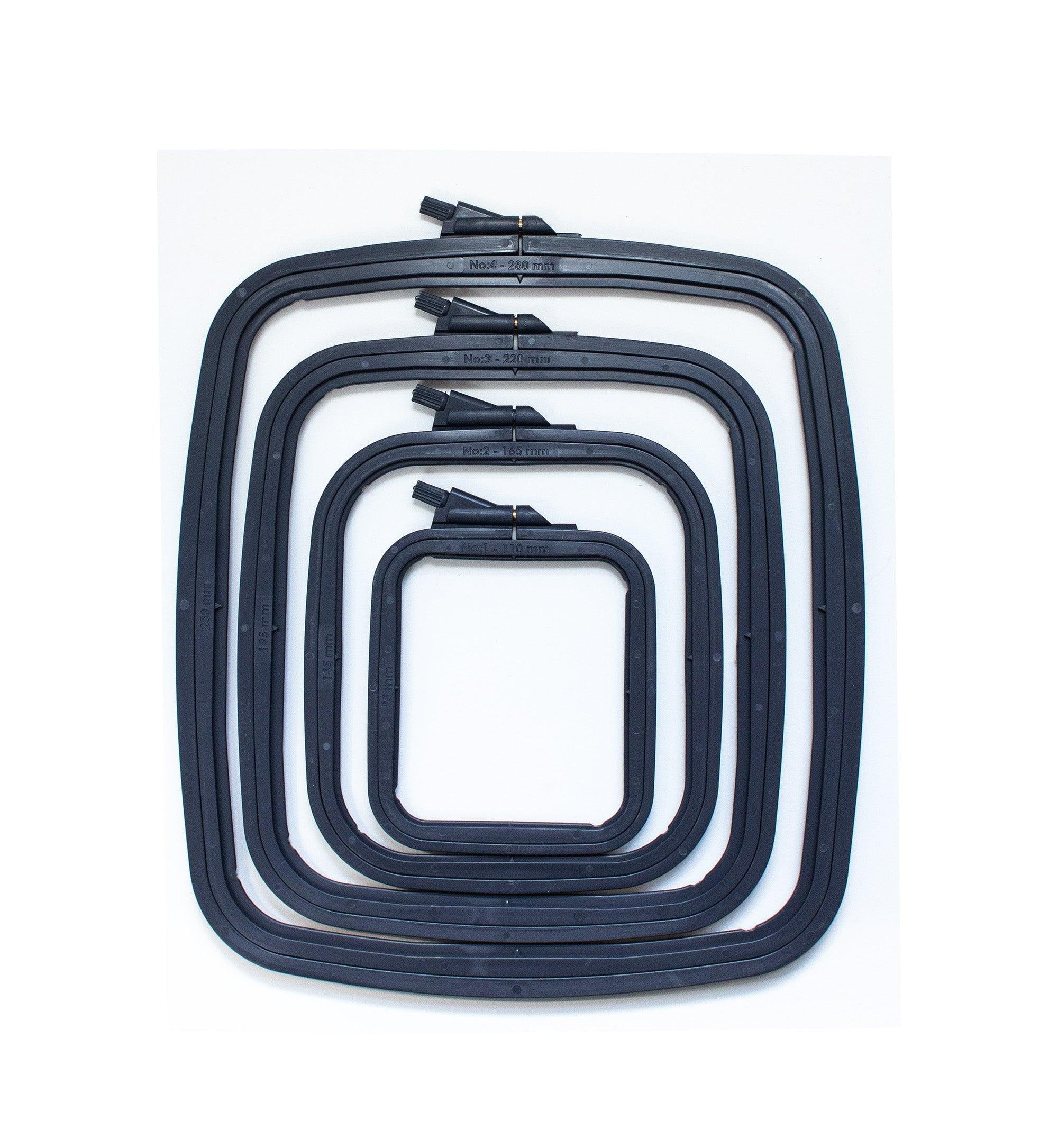 Cross Stitch Square Hoop, Navy - Nurge Embroidery Hoop