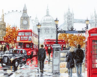 Cross Stitch Kit Luca-S - London, B2376