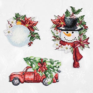Toys Cross Stitch Kits - Christmas Toys, JK037