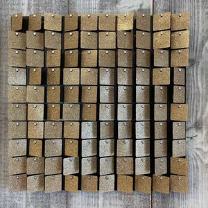 Shimmer Wall Panels - Sparkly Gold