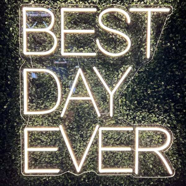 Best Day Ever Neon Schild