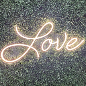 Love Neon Sign - Cursive