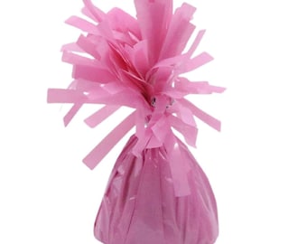 Case of 48 Pink Foil Balloon Weights