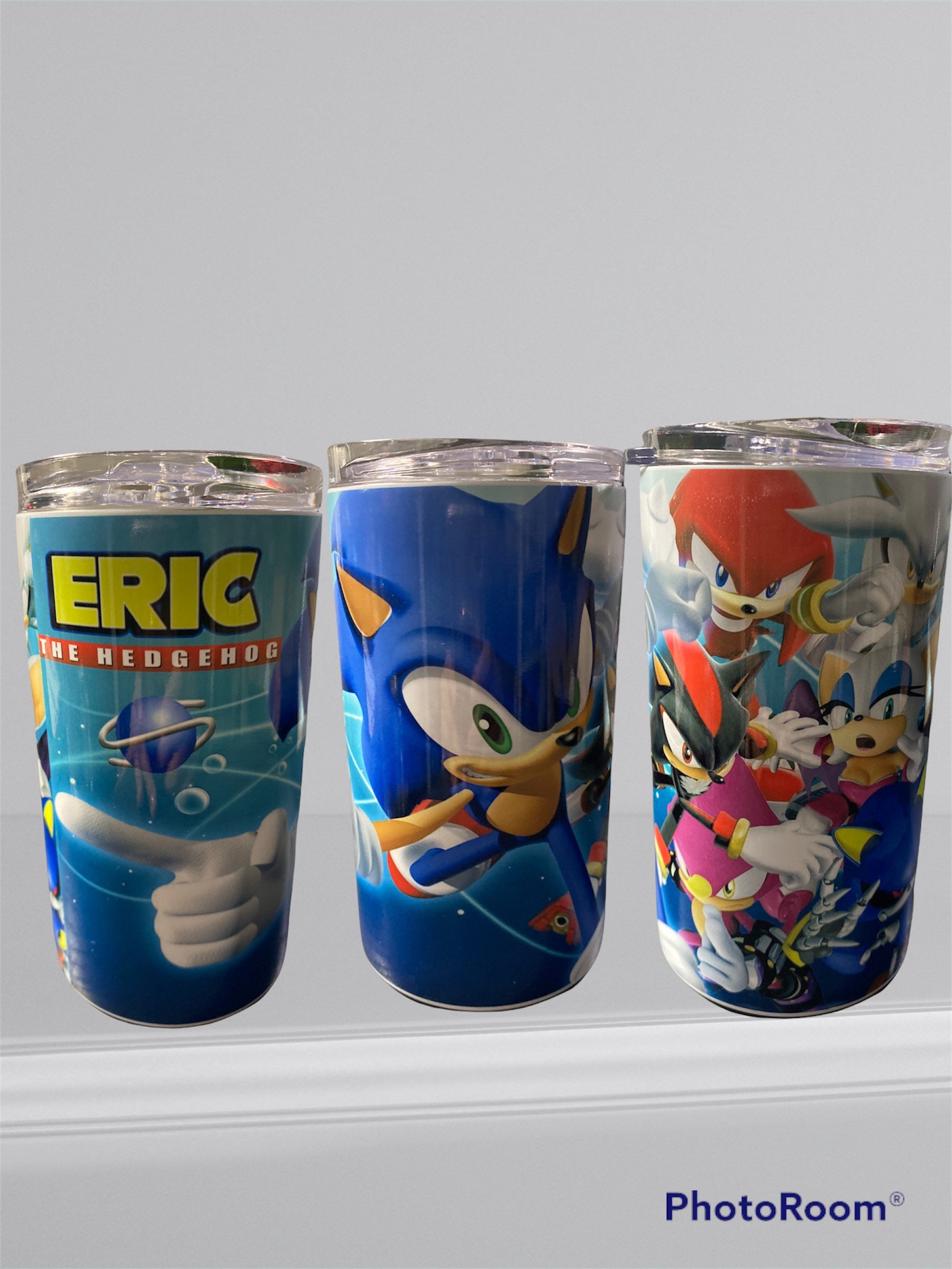 Sonic The Hedgehog 20Oz Light Weight Vacuum Water Bottles