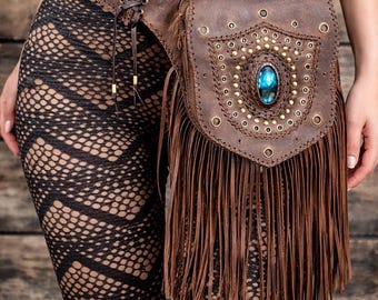 Faux Leather Fringe Corset Belt, Handmade Skirt Belt - Etsy display picture 1