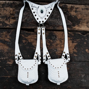 Holster bag || travel bag || shoulder bag || Adjustable straps || Utility Holster || Burning Man holster || Genuine leather holster bag ||