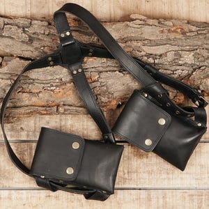 NEPTUNE LABRADORITE LEATHER HOLSTER