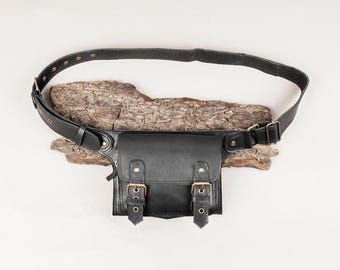 Handcrafted Leather Waist Bag: Your Stylish Sidekick for Festivals, Travel, and Everyday Adventures