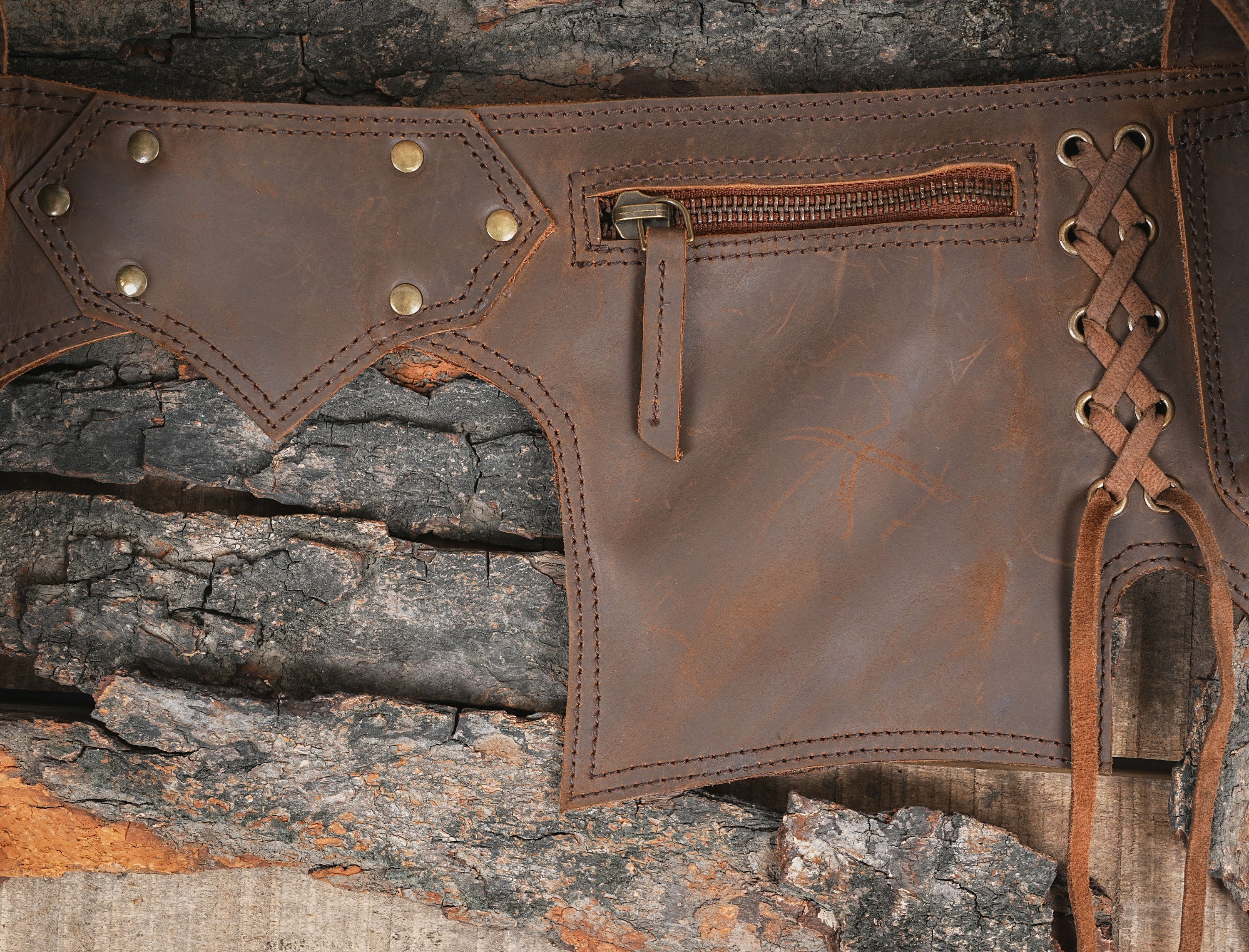 Handmade Leather Waist Bag: Your Festival Essential & Travel Companion