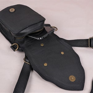 leather holster with laborite gems stone image 6