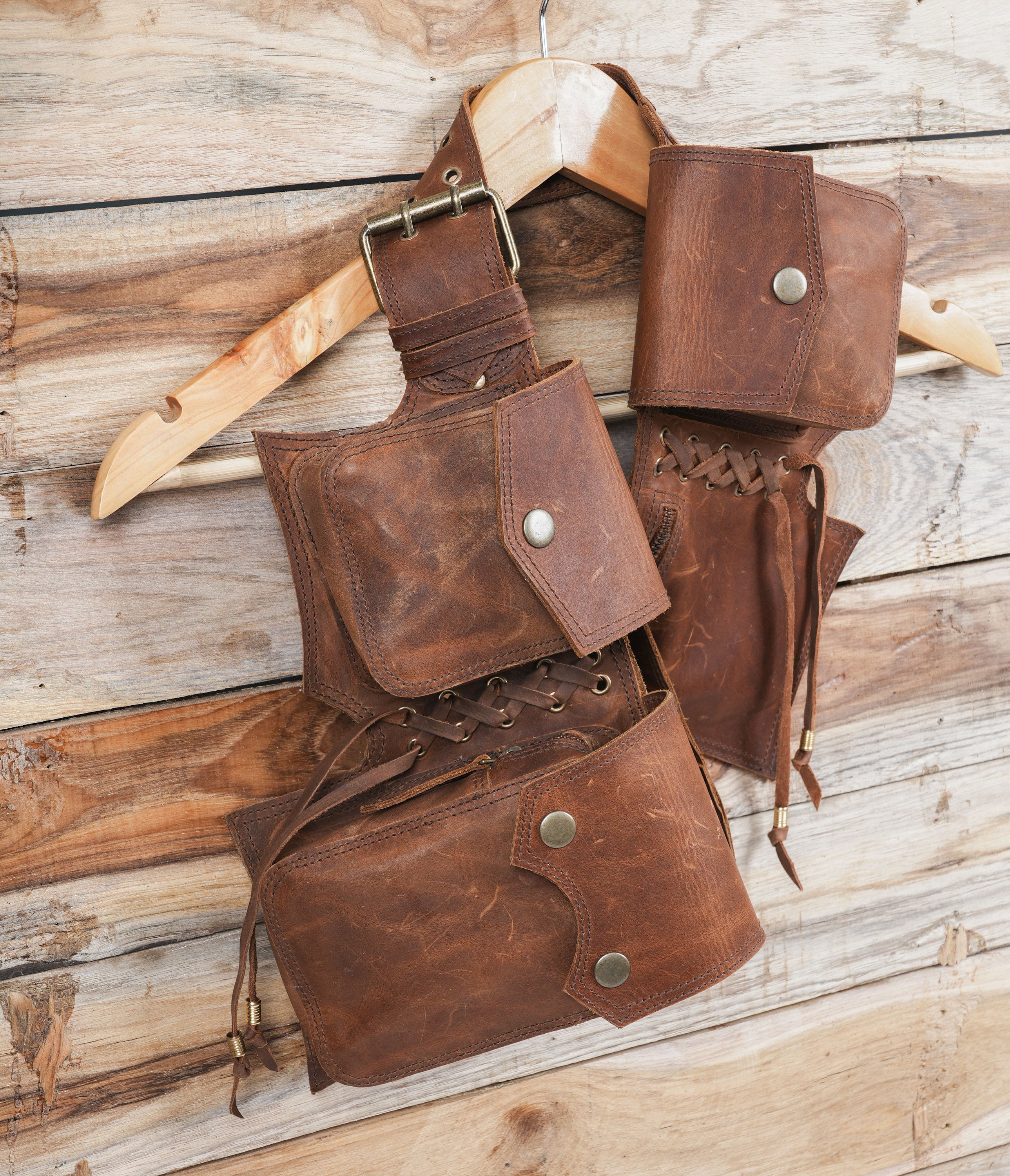 Handmade Leather Waist Bag: Your Festival Essential & Travel Companion