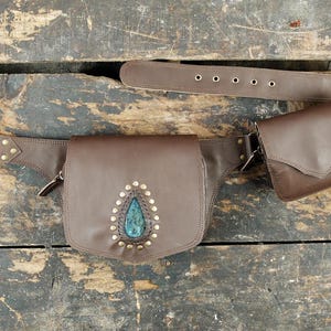 Festival Fanny Pack, Leather Utility Belt, Cyberpunk Belt, Festival Utility Belt, Cosplay Belt, Leather Pocket Belt, Leather Hip Belt.