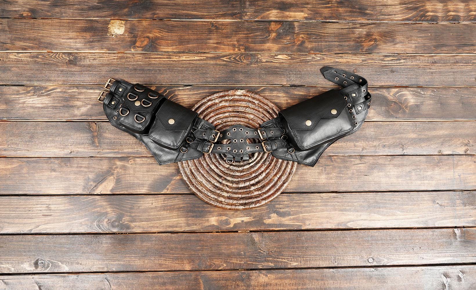NWT Genuine leather belt with money / phone pouch, 48 inches long, size L/XL Men main image 3