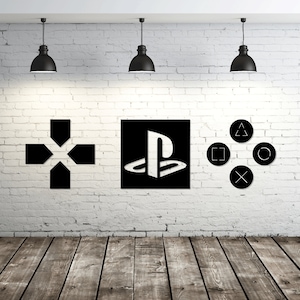 Gaming Console Joystick Laser Cut SVG DXF Files – Cricut, CNC, Wall Art, Vector, Template, Engraving, Instant Download
