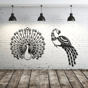 Peacock Laser Cut SVG DXF Files – Cricut, CNC, Wall Art, Vector, Template, Engraving, Instant Download
