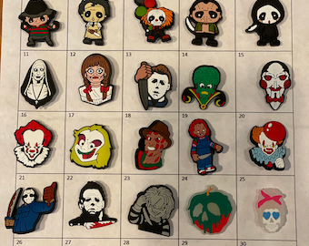 horror movie jibbitz