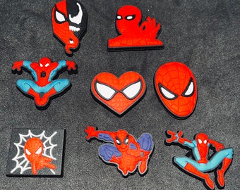 crocs spiderman charm