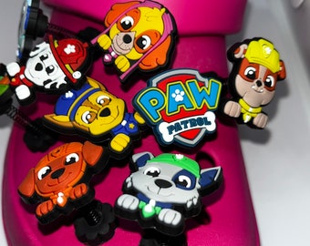 paw patrol charms for crocs