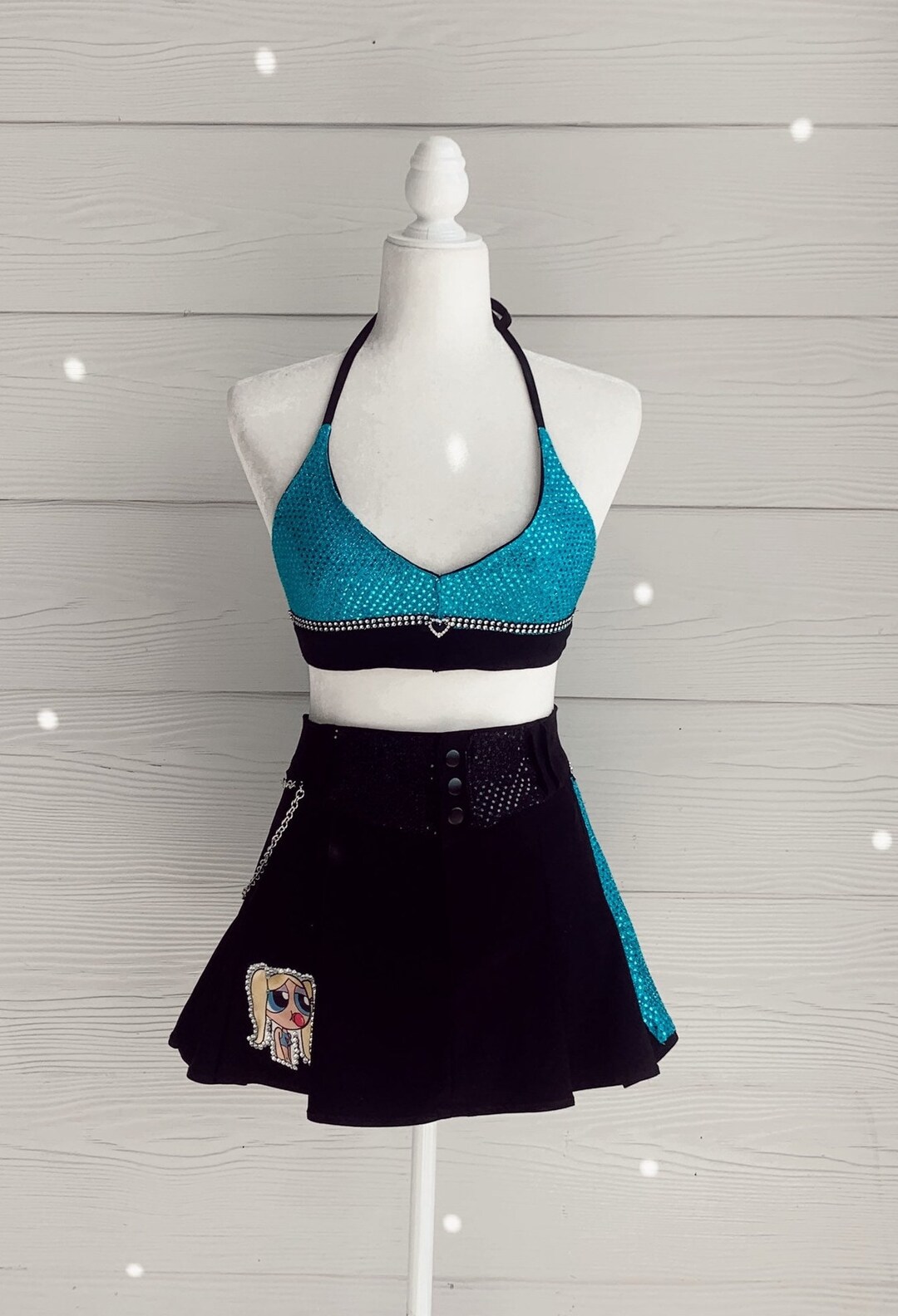 Bubbles Powerpuff Girl Costume Etsy