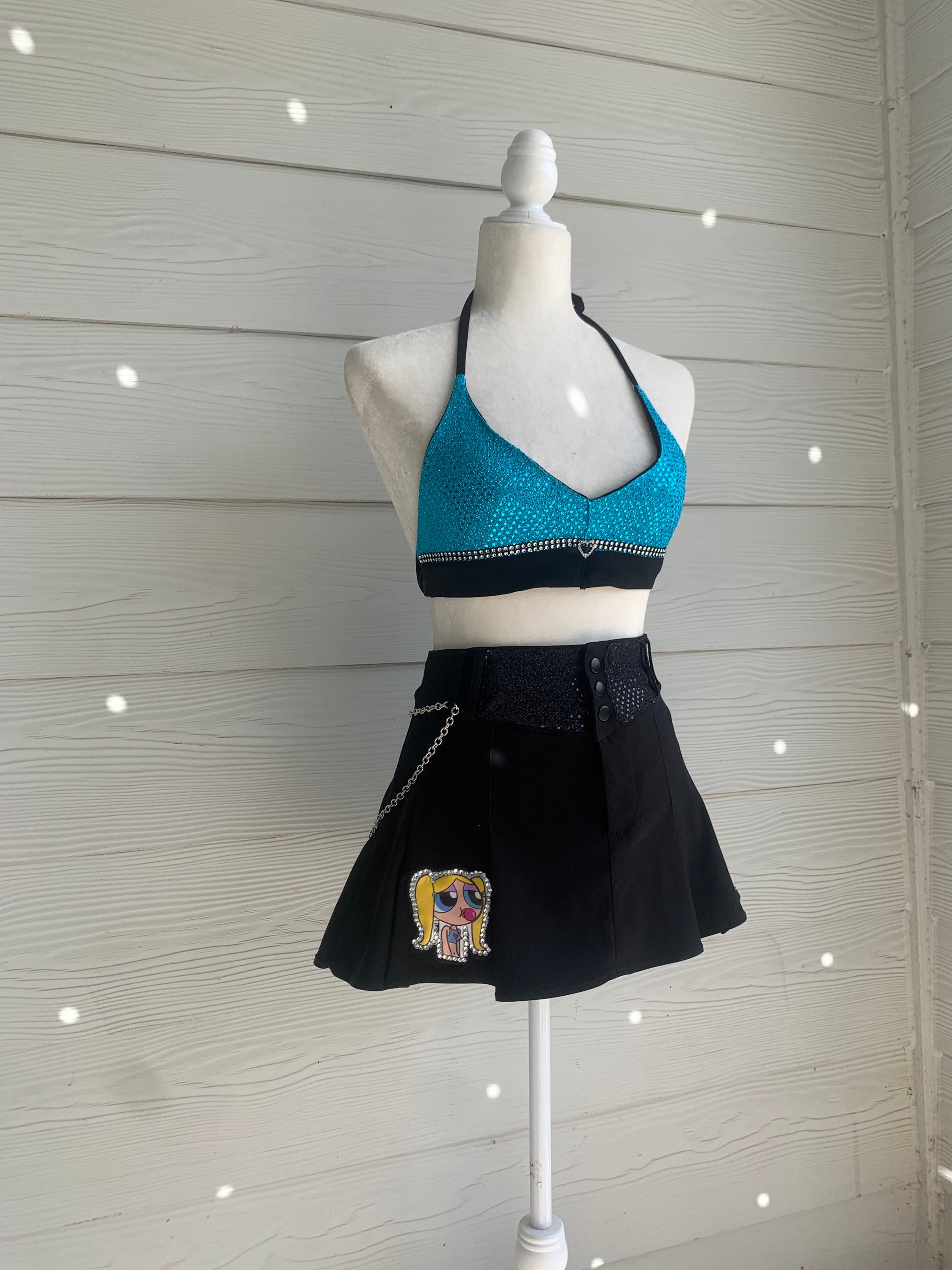 Bubbles Powerpuff Girl Costume Etsy