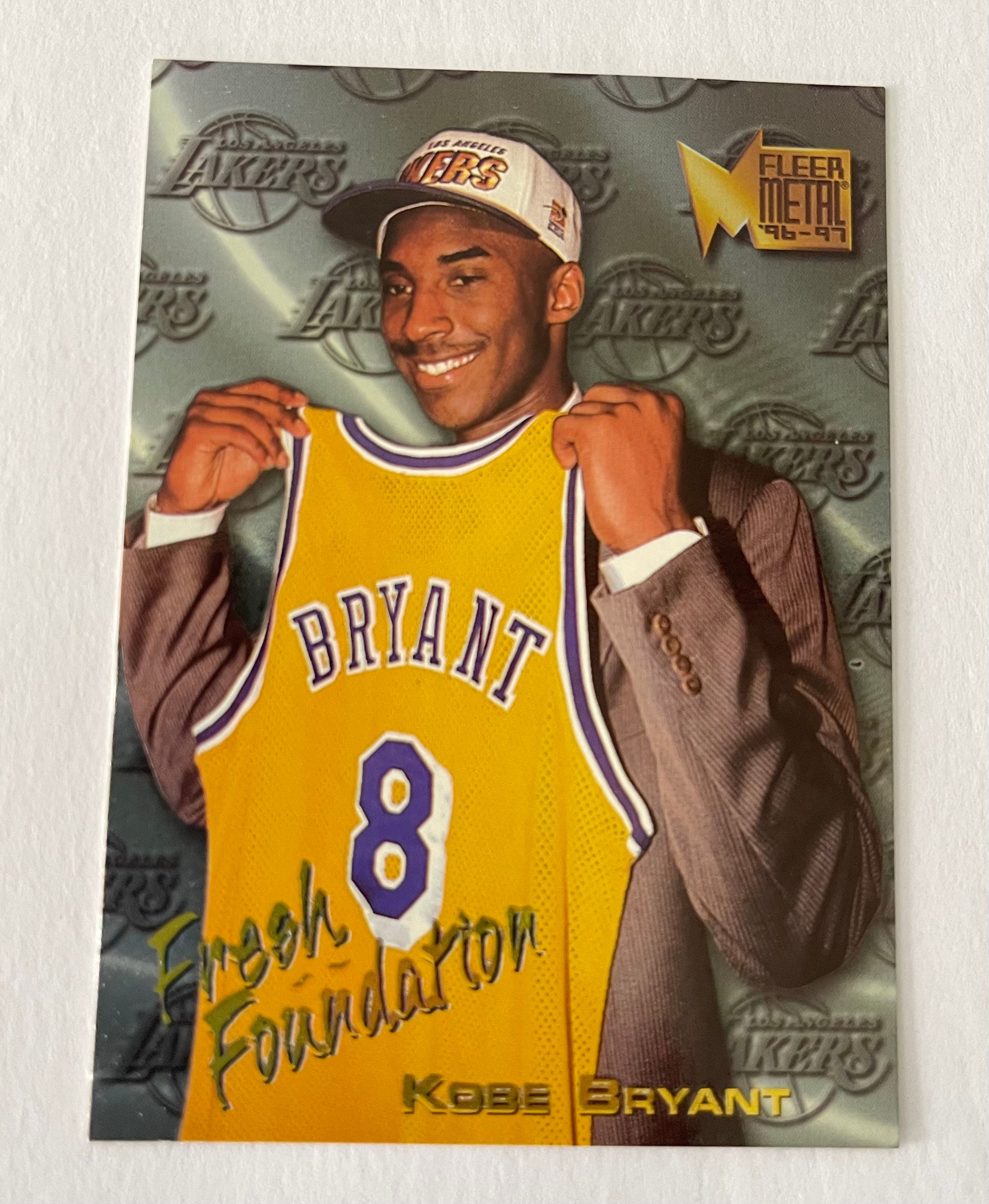 Kobe Bryant 1996-97 Fleer Metal FRESH FOUNDATION 137 ROOKIE - Etsy