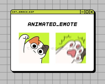 Katze schmatzen Emote - Süß, Lustig, Meme | Twitch, YouTube, Discord | Sofort Download