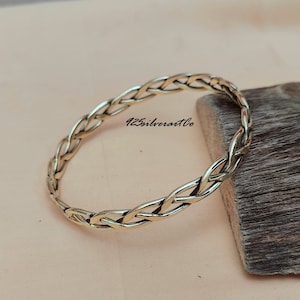 Mess Design Brass Bangle, Hammered Bangle, West Indian Design, Bangle For Men & Women, Brass Boho Jewelry, Brass Bangle Jewelry, Gift Bangle