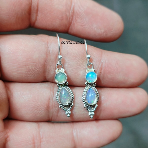 Allie Ethiopian Opal Earrings main image 0