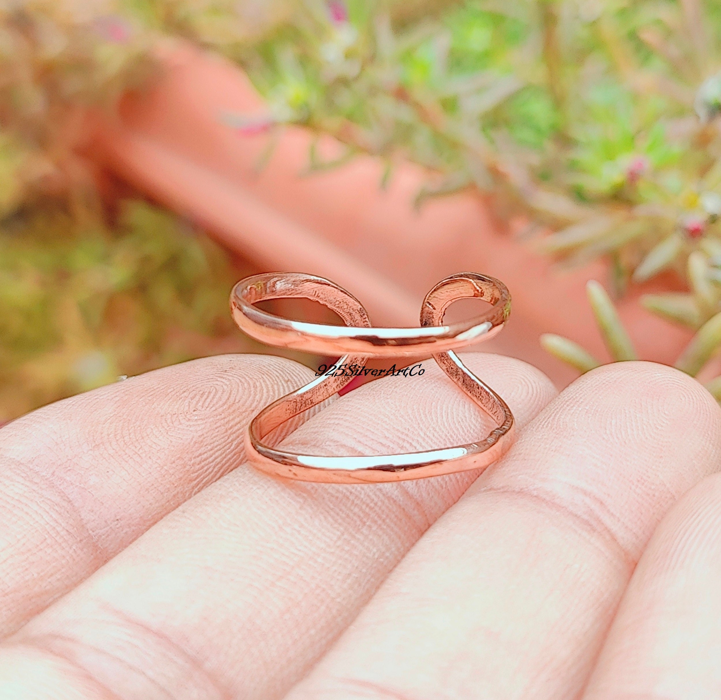 Bague Cerises Réglable En Cuivre Wayfadacc - Style Ouvert, Tendance, Pour Quotidien Ou Occasions Spéciales
