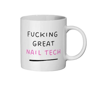 Eine tolle Nail Tech Tasse