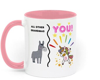 Lustige Oma Tasse