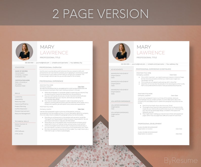 Resume Template for GOOGLE DOCS | Resume Template | Resume Template