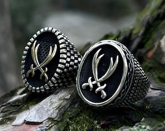 Mens Zulfiqar Sword Ring: 925 Sterling Silver Shia Jewelry Gift - Etsy