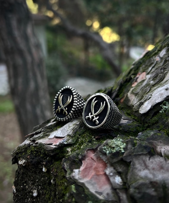 Mens Zulfiqar Sword Ring: 925 Sterling Silver Shia Jewelry Gift - Etsy