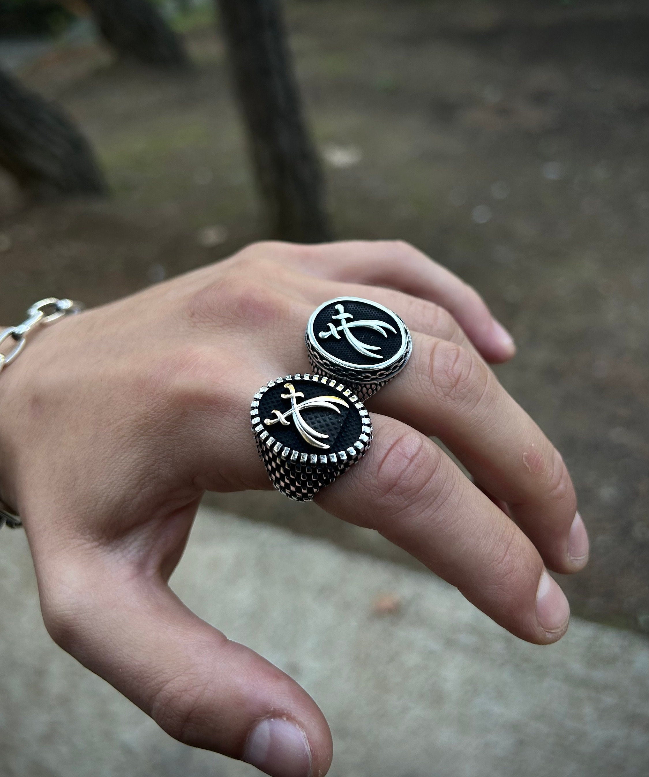 Mens Zulfiqar Sword Ring: 925 Sterling Silver Shia Jewelry Gift - Etsy