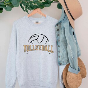Custom Volleyball Sweatshirt Personalized Game Day Shirt - Etsy