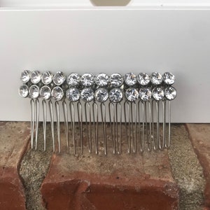Sparkly Rhinestone Decorative Hair Comb, Wedding Hair Piece ,Rhinestone Bridal Hair Comb, Bridesmaid Rhinestone Hair Piece
