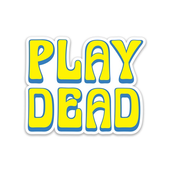 Play Dead Sticker