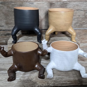 Creepy Doll Planters