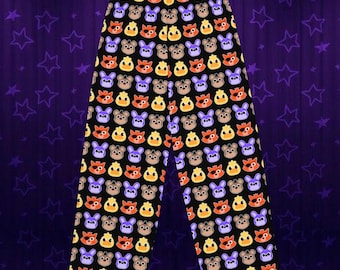 Five Nights at Freddy's Pattern Pajama Sleep Pants