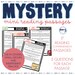 Mini Mysteries Reading Comprehension - Short Stories With Clues 2nd ...