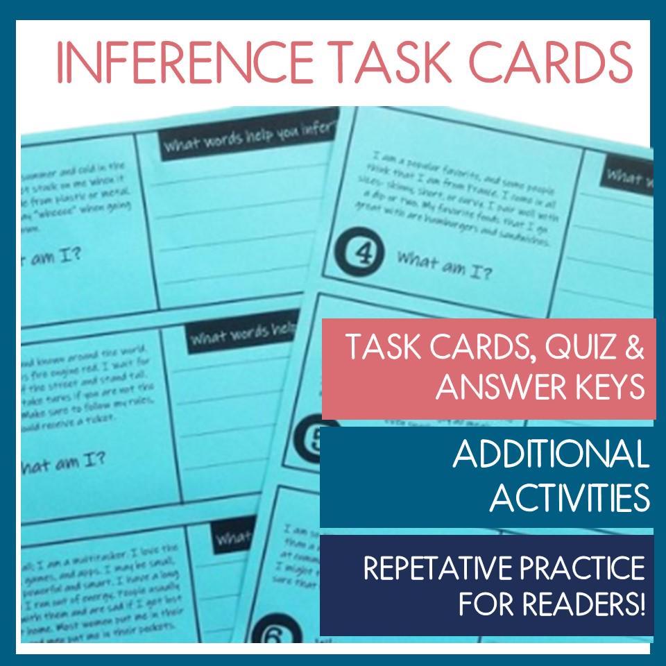 Inference Worksheets: Reading Comprehension Passages, Grades 3-5 - Etsy