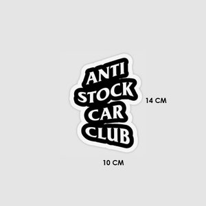 Pegatinas AntiStockCarClub