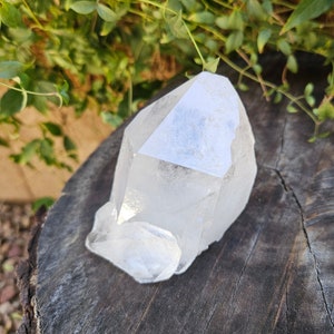 Wow! Stunning Clear Quartz Crystal / Raw Clear Quartz Cluster / Large Clear Quartz Crystal