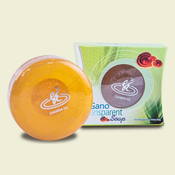 GANO TRANSPARENT SOAP - Bar Soap - Natural Soap - Face Care Soap - Aloe Vera - Papaya Plant