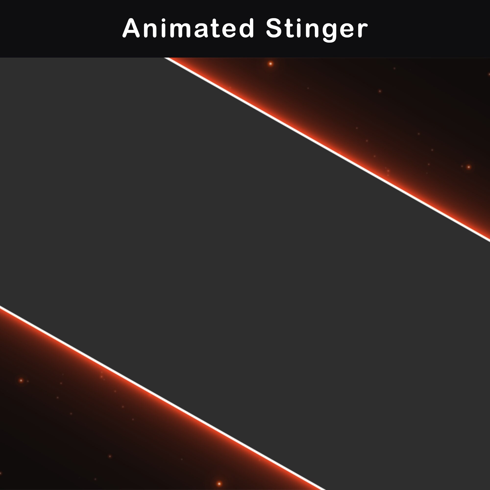 Animated Twitch Overlay Package, Minimalist Stream OBS Overlay for ...