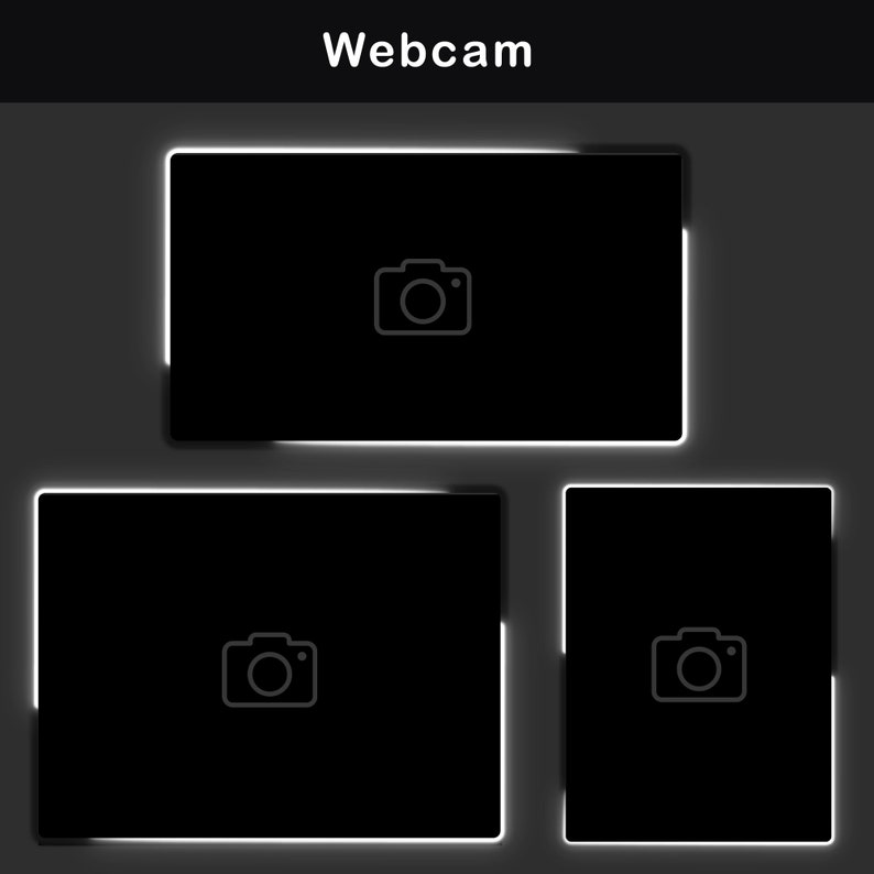 Animated Twitch Overlay Package, Minimalist Stream OBS Overlay for ...
