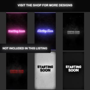 Animated Glitch Stream Alerts Pack for Twitch | 10 Unique Animated Alerts for Twitch Streamers | Glitch Effect Stream Overlays image 6